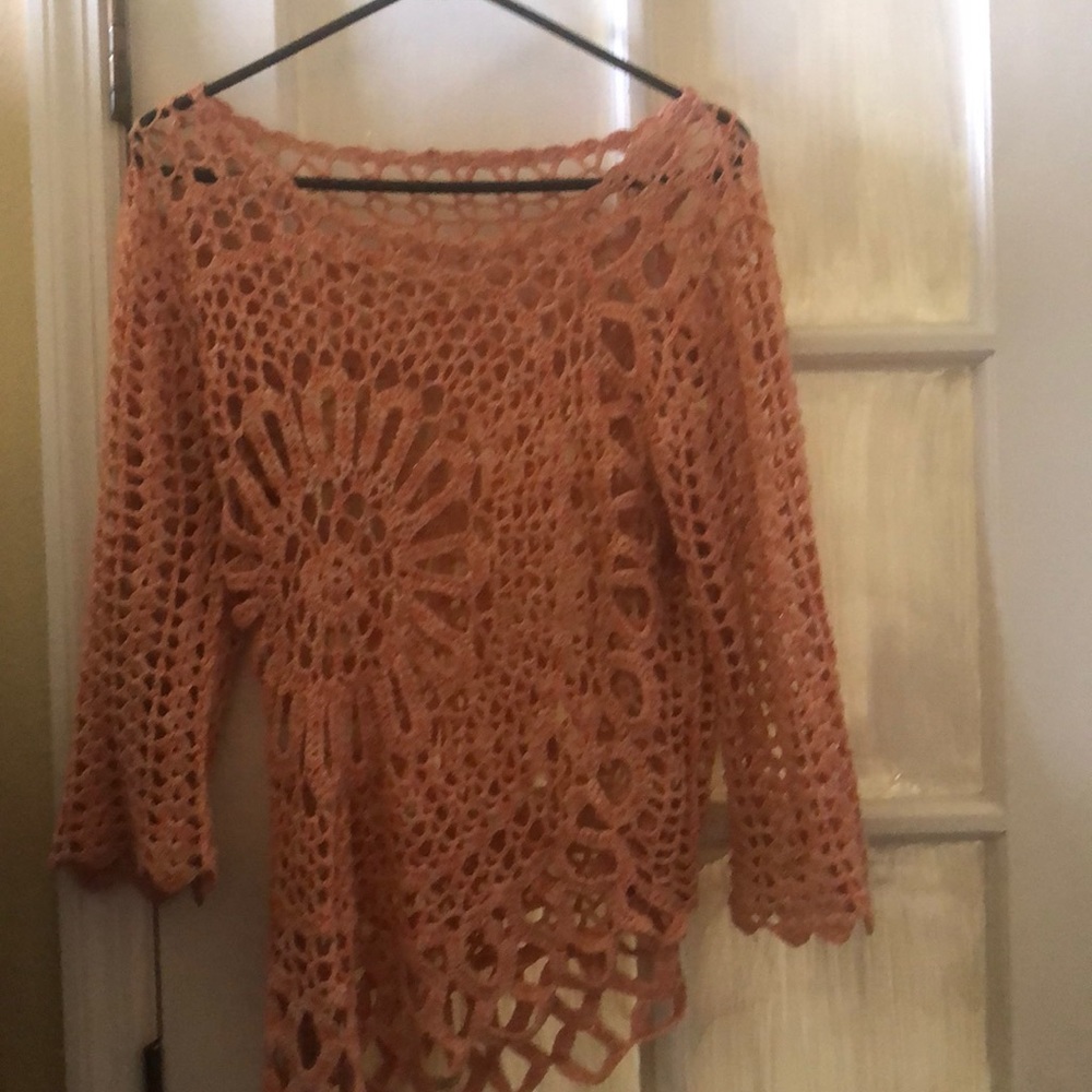 Beautiful peach sweater
